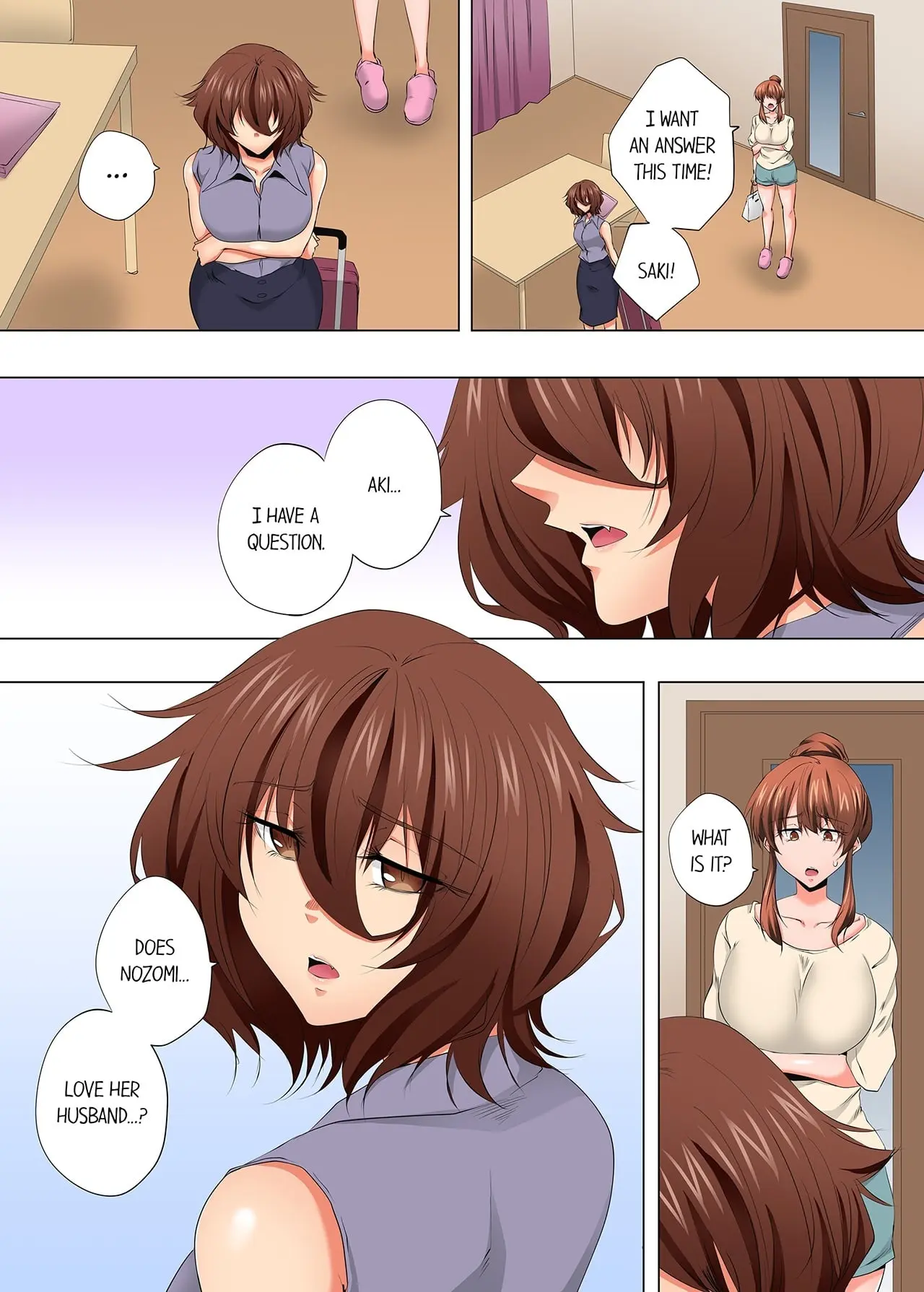 A Sexless Wife Finds Pleasures in a Sexual Beauty Treatment and Cums Again and Again Chapter 169 page 1