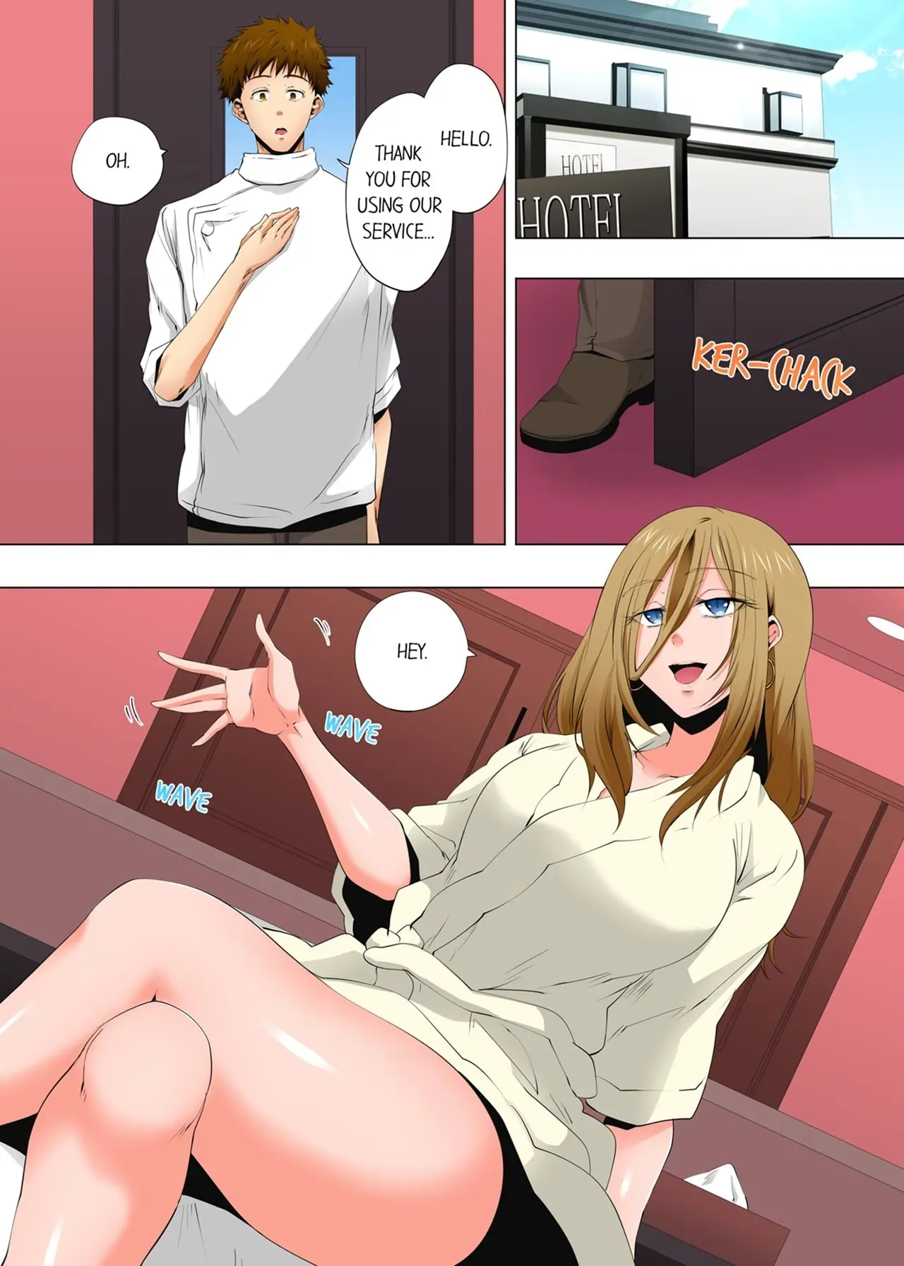A Sexless Wife Finds Pleasures in a Sexual Beauty Treatment and Cums Again and Again Chapter 181 page 1