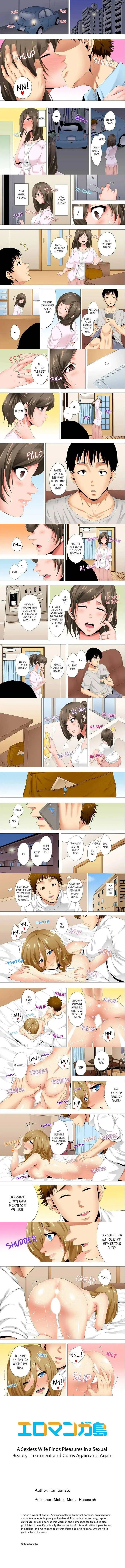 A Sexless Wife Finds Pleasures in a Sexual Beauty Treatment and Cums Again and Again Chapter 36 pages 2 through 10