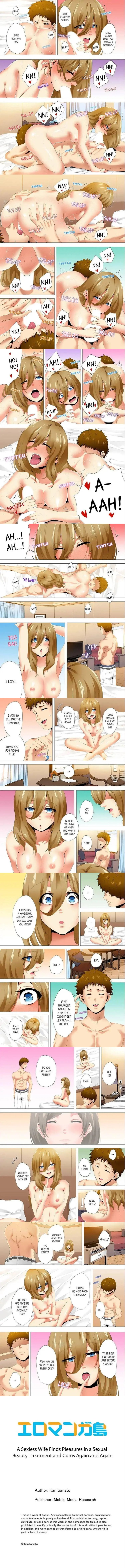 A Sexless Wife Finds Pleasures in a Sexual Beauty Treatment and Cums Again and Again Chapter 41 pages 2 through 10