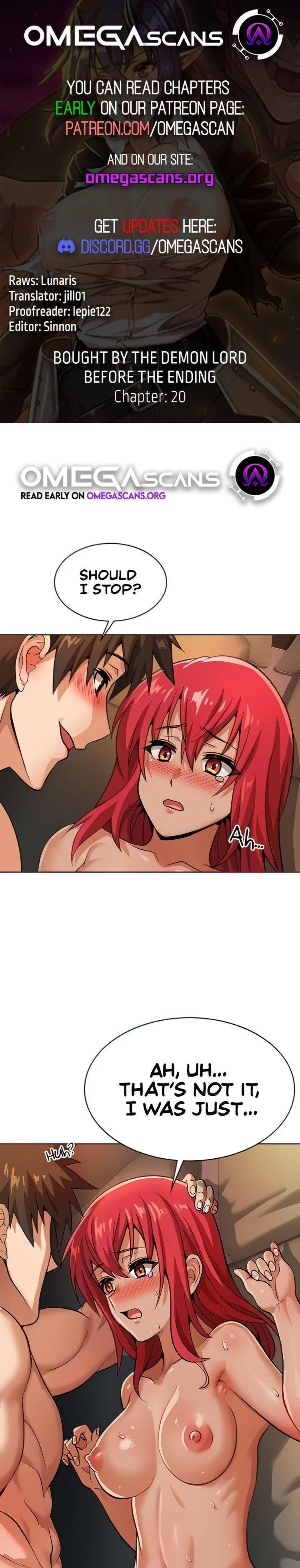 Bought By The Demon Lord Before The Ending Chapter 20 page 1