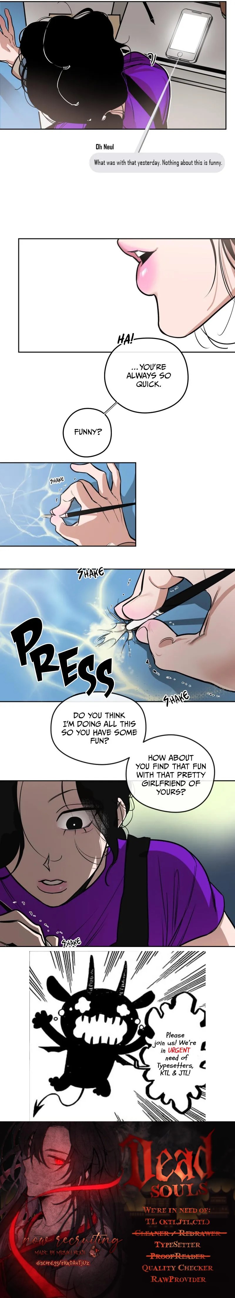 Drunken Love Chapter 10 pages 15 through 17