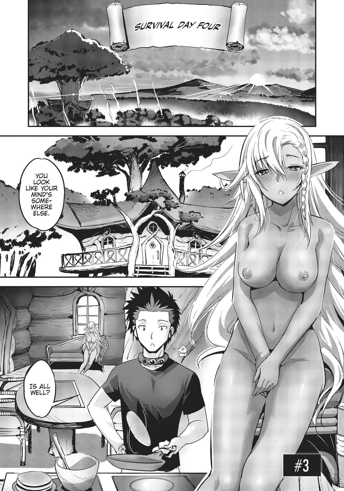 Goshujin-sama to Yuku Isekai Survival! Chapter 3 page 1