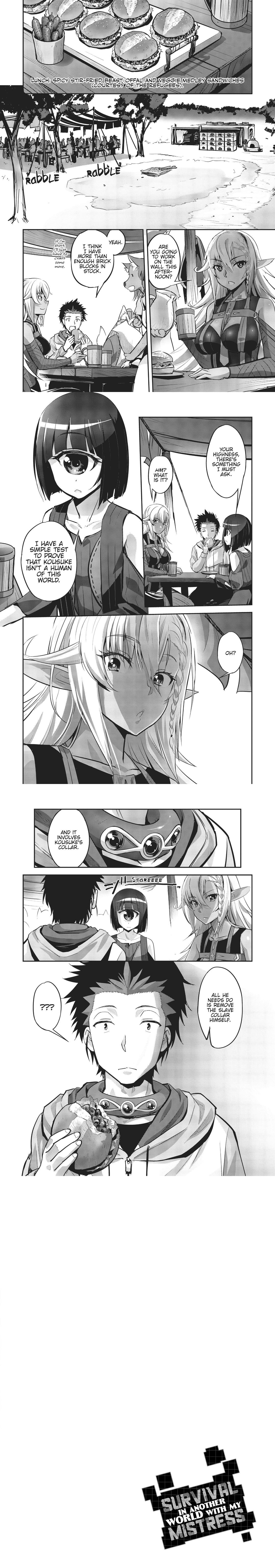 Goshujin-sama to Yuku Isekai Survival! Chapter 8 pages 17 through 20