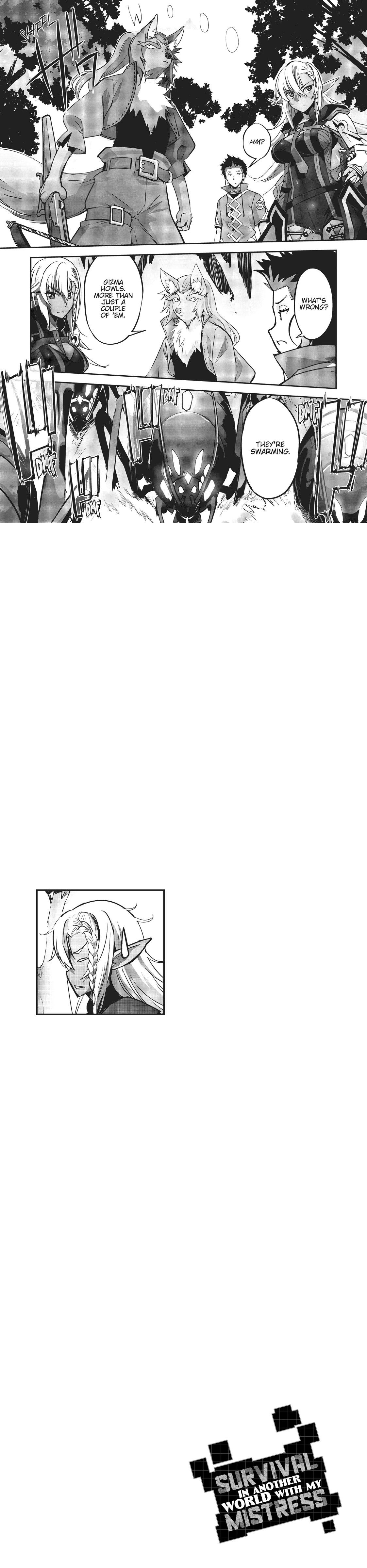 Goshujin-sama to Yuku Isekai Survival! Chapter 13 pages 17 through 19