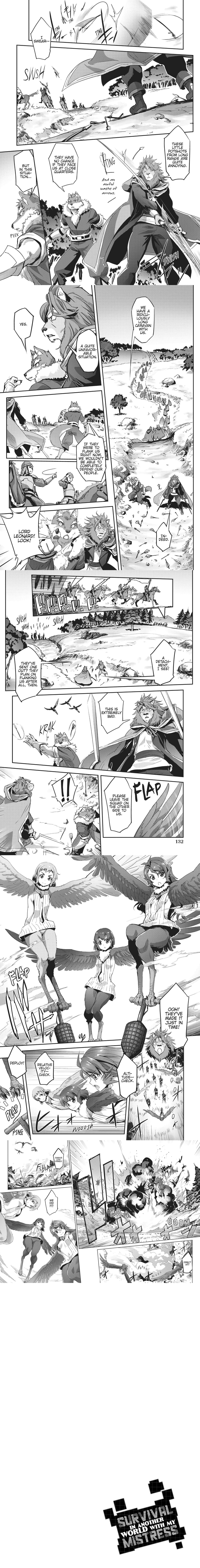 Goshujin-sama to Yuku Isekai Survival! Chapter 29 pages 16 through 21