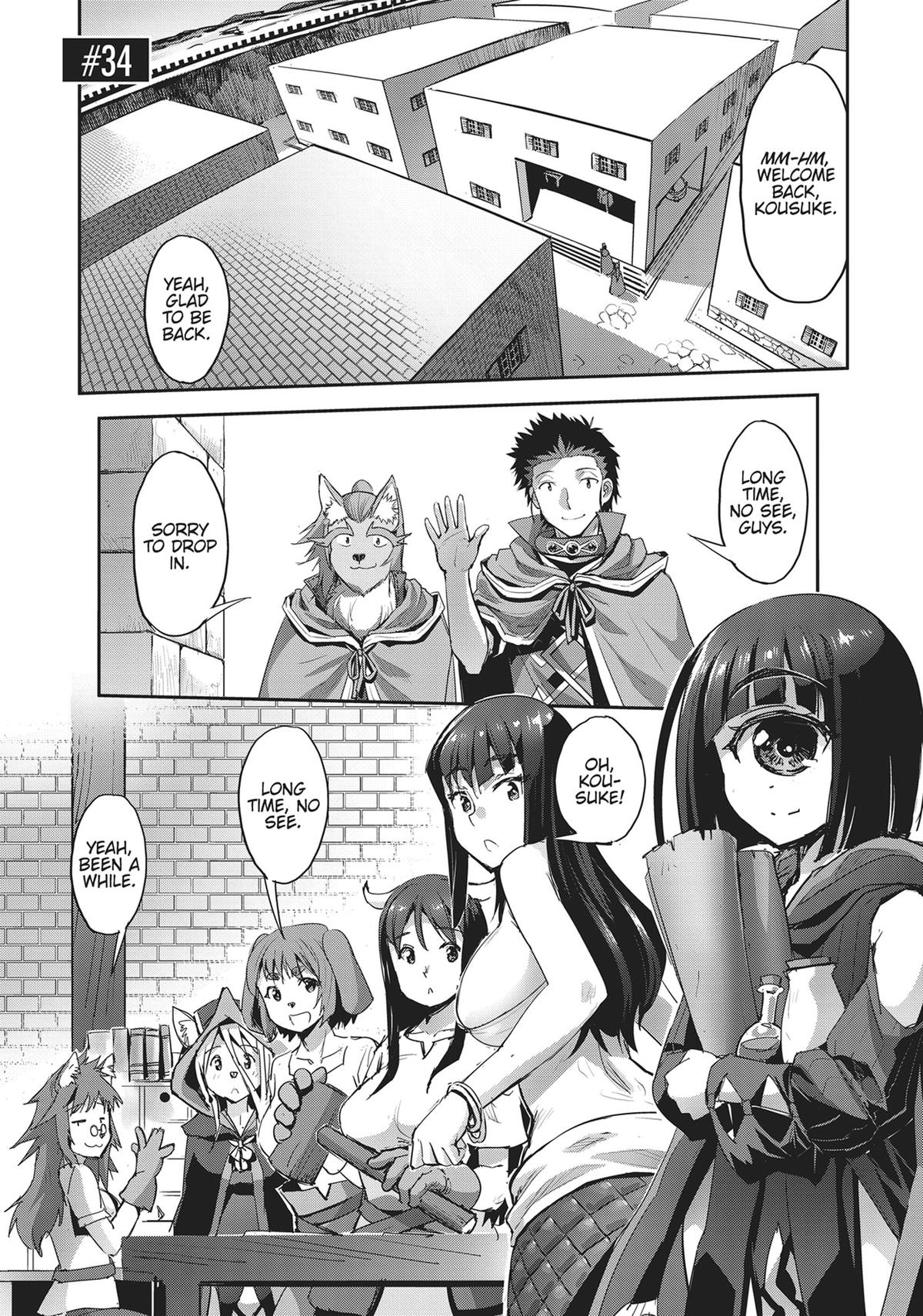 Goshujin-sama to Yuku Isekai Survival! Chapter 34 page 1