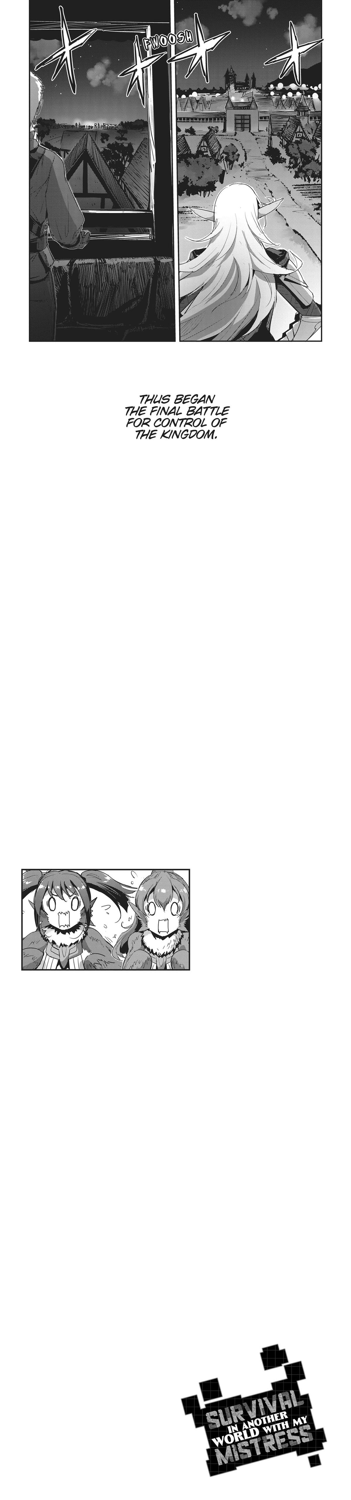 Goshujin-sama to Yuku Isekai Survival! Chapter 39 pages 30 through 32