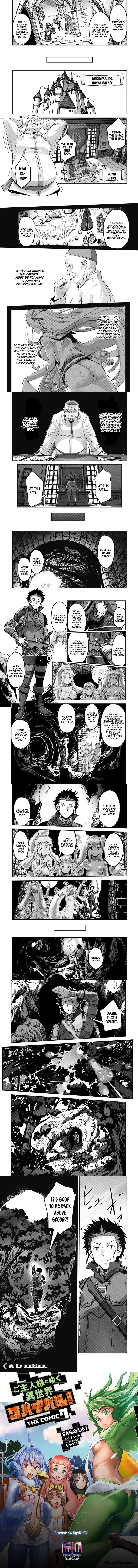 Goshujin-sama to Yuku Isekai Survival! Chapter 46 pages 21 through 28