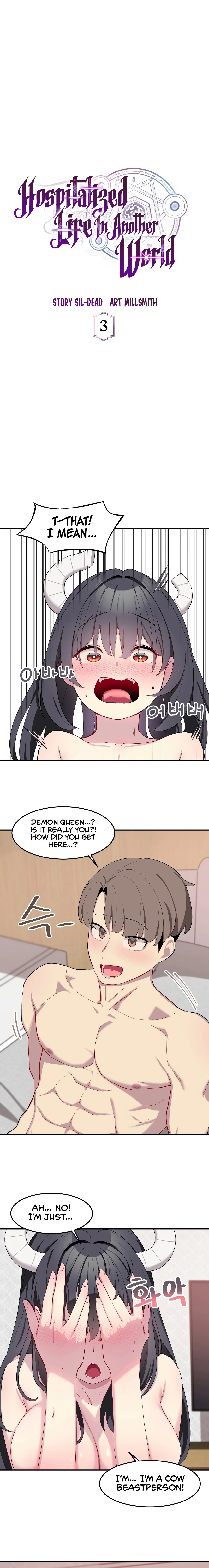 Hospitalized Life in Another World Chapter 3 page 1