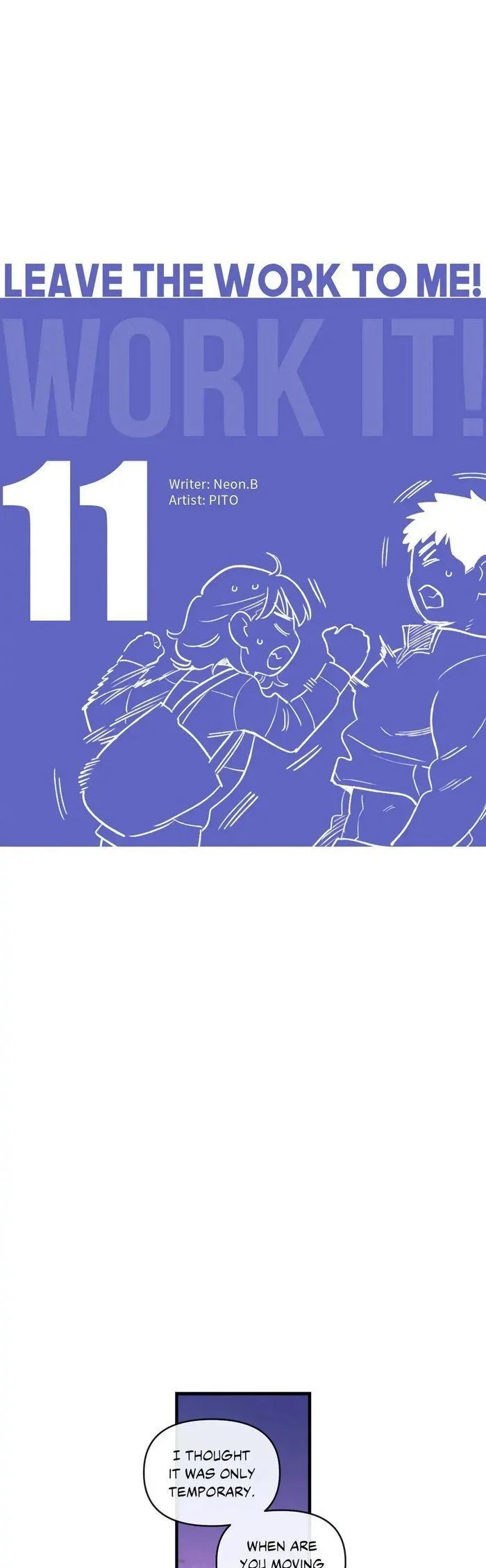 Leave the work to me! Chapter 11 page 1
