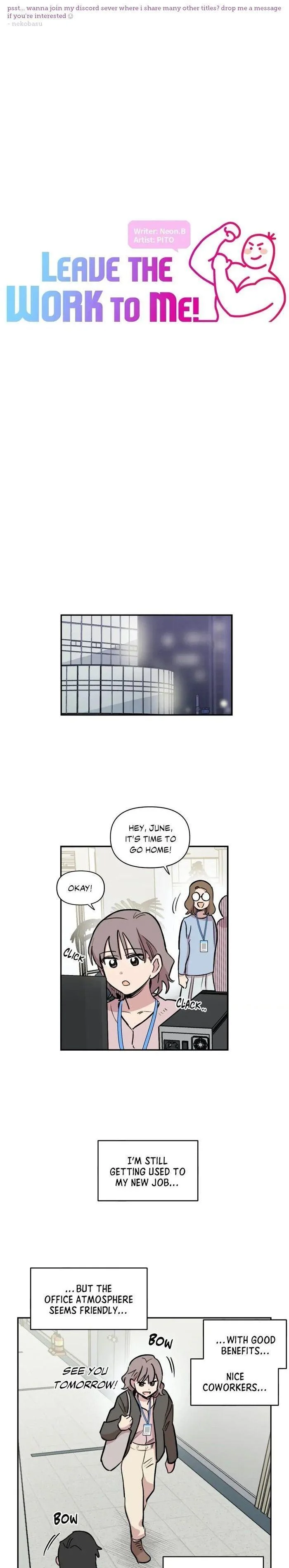 Leave the work to me! Chapter 39 page 1