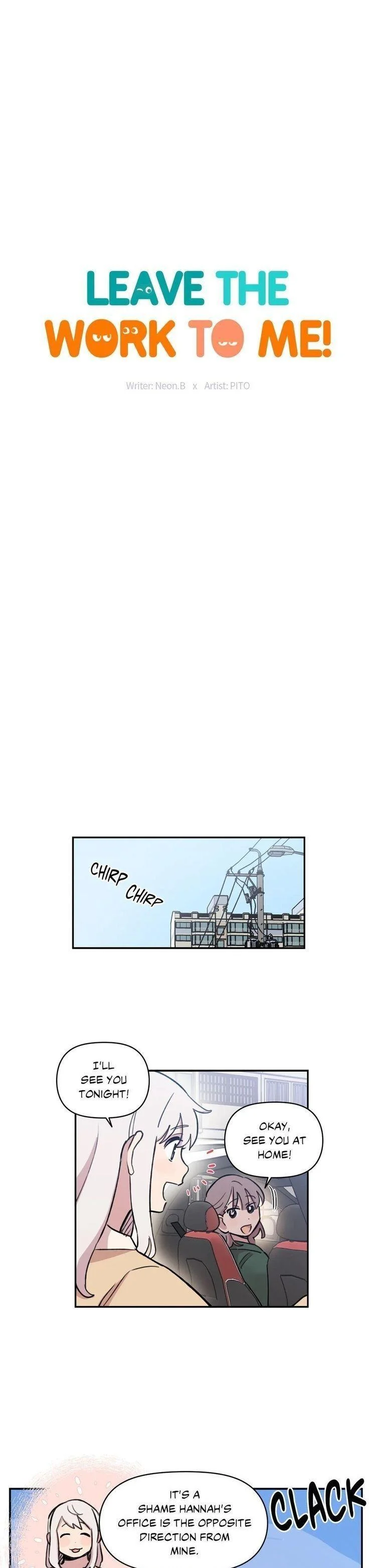 Leave the work to me! Chapter 61 page 1