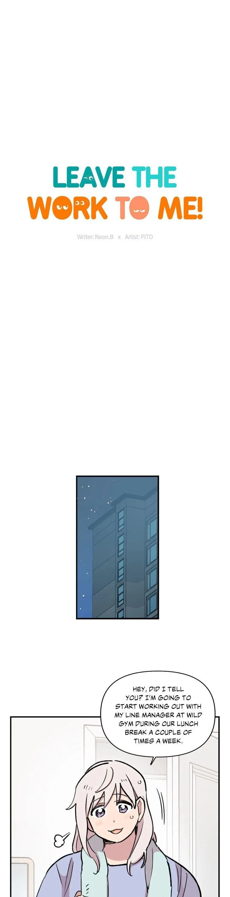 Leave the work to me! Chapter 62 page 1