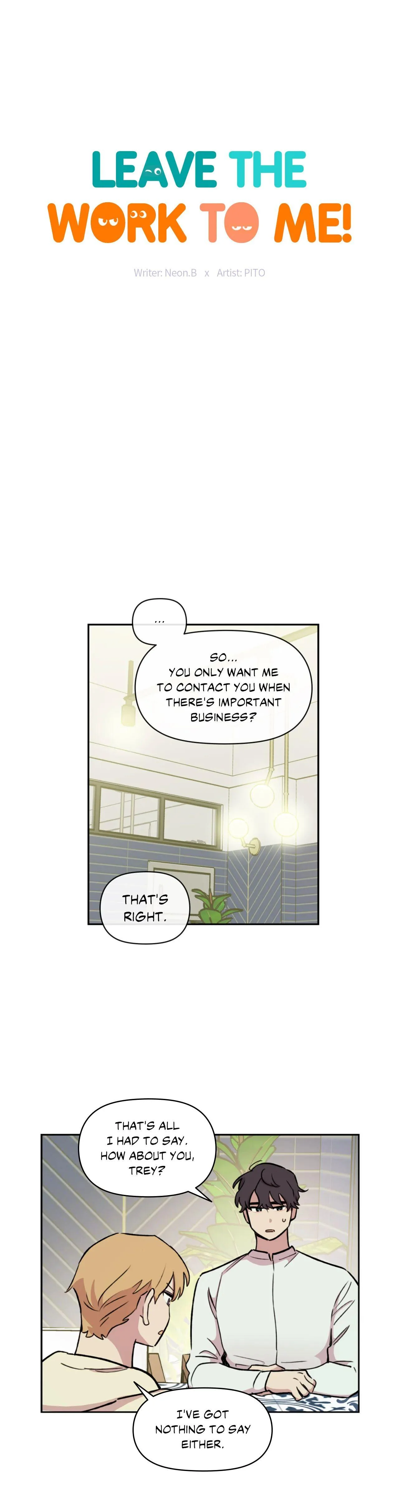 Leave the work to me! Chapter 85 page 1