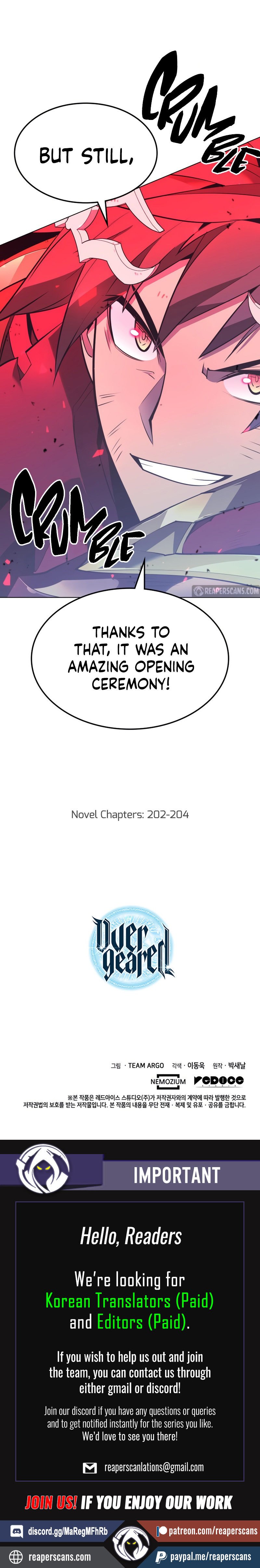 Overgeared Chapter 107 pages 20 through 21