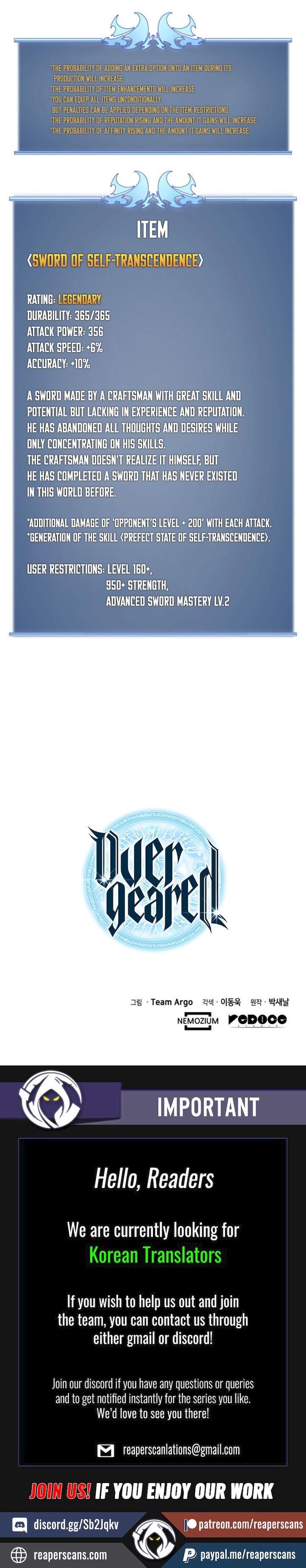 Overgeared Chapter 33 pages 38 through 39