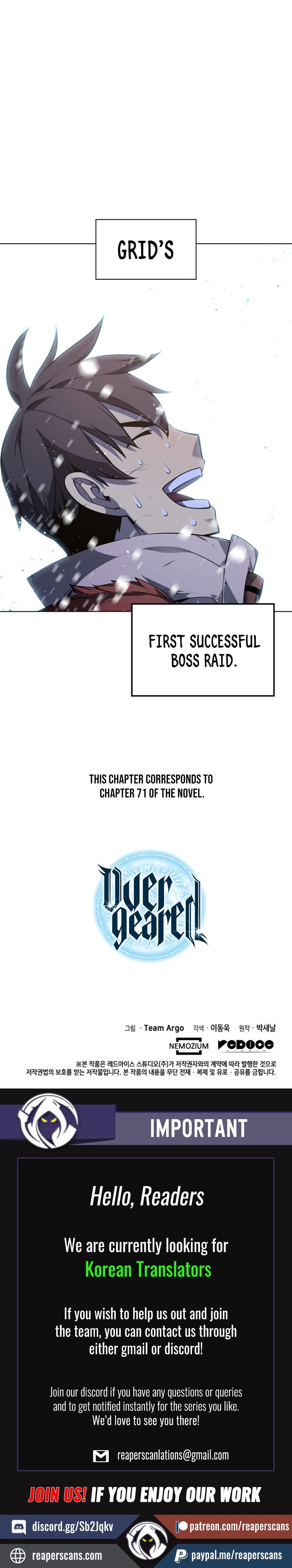 Overgeared Chapter 40 pages 33 through 34