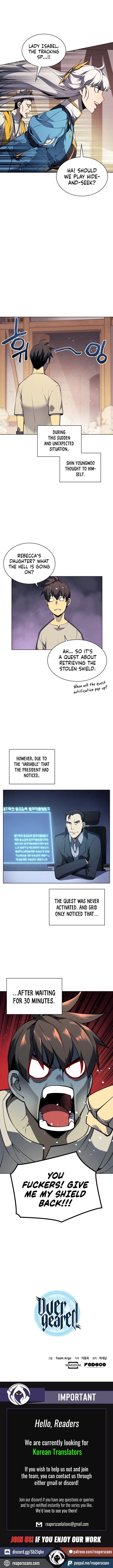 Overgeared Chapter 45 pages 20 through 22